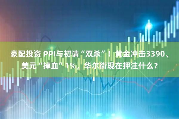 豪配投资 PPI与初请“双杀”！黄金冲击3390、美元“掉血”1%，华尔街现在押注什么？