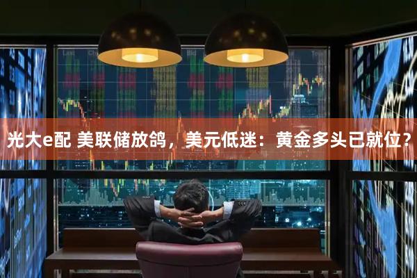 光大e配 美联储放鸽，美元低迷：黄金多头已就位？
